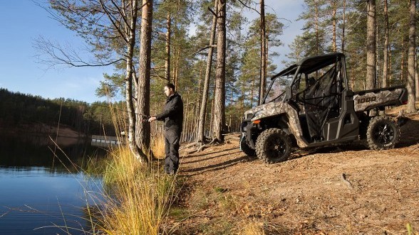 cfmoto uforce 1000 eps u10 eps в лесу