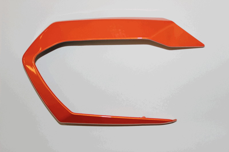 накладка защиты рук, правая (оранжевый) - CFMOTO X8 H.O. EPS