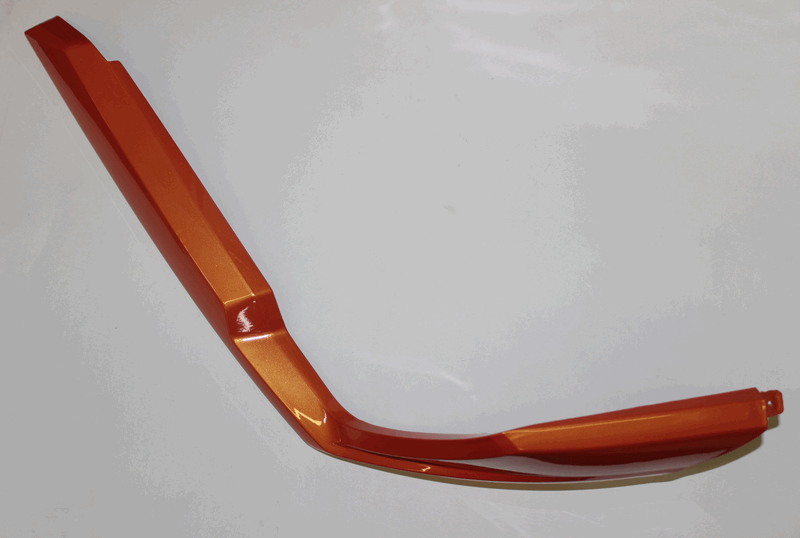 накладка декоративная, левая (оранжевый) - CFMOTO X8 H.O. EPS