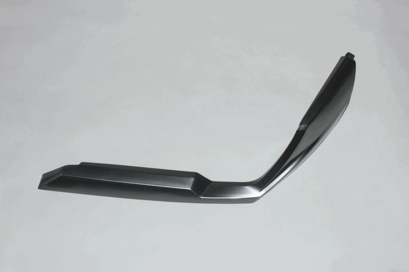 накладка декоративная передняя левая (серый металлик / TITANIUM GRAY) - CFMOTO X8 H.O. EPS