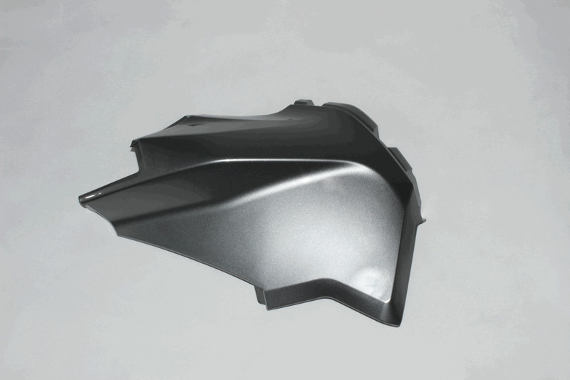 облицовка воздушного фильтра левая (серый металлик / TITANIUM GRAY) - CFMOTO X8 H.O. EPS