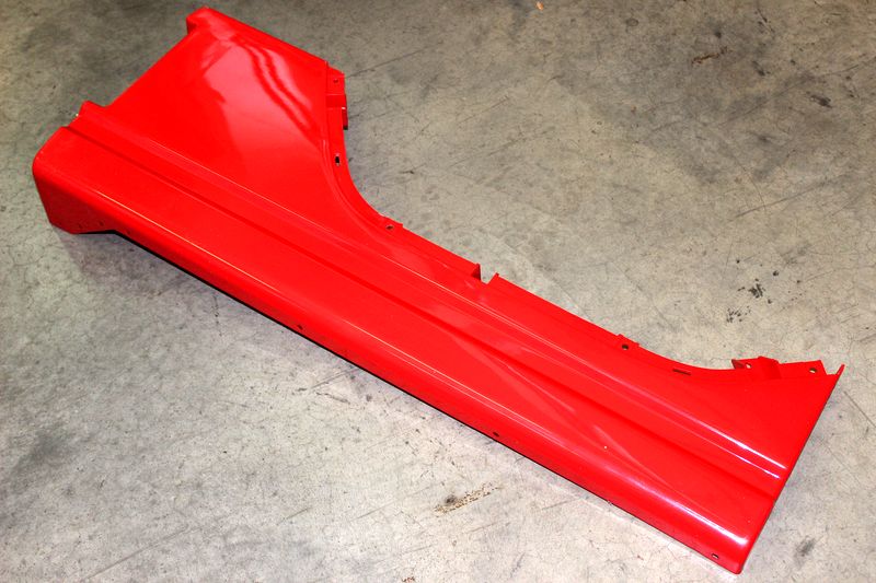 облицовка пневмолифта, левая (красный) - CF500-3
