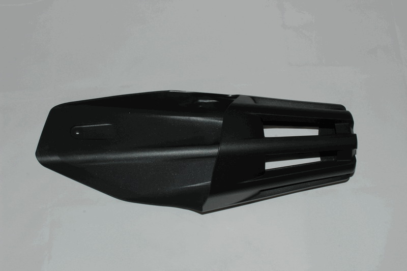 облицовка декоративная воздуховода левая (черный / SILVER BLACK) - ZFORCE 1000 SPORT EPS